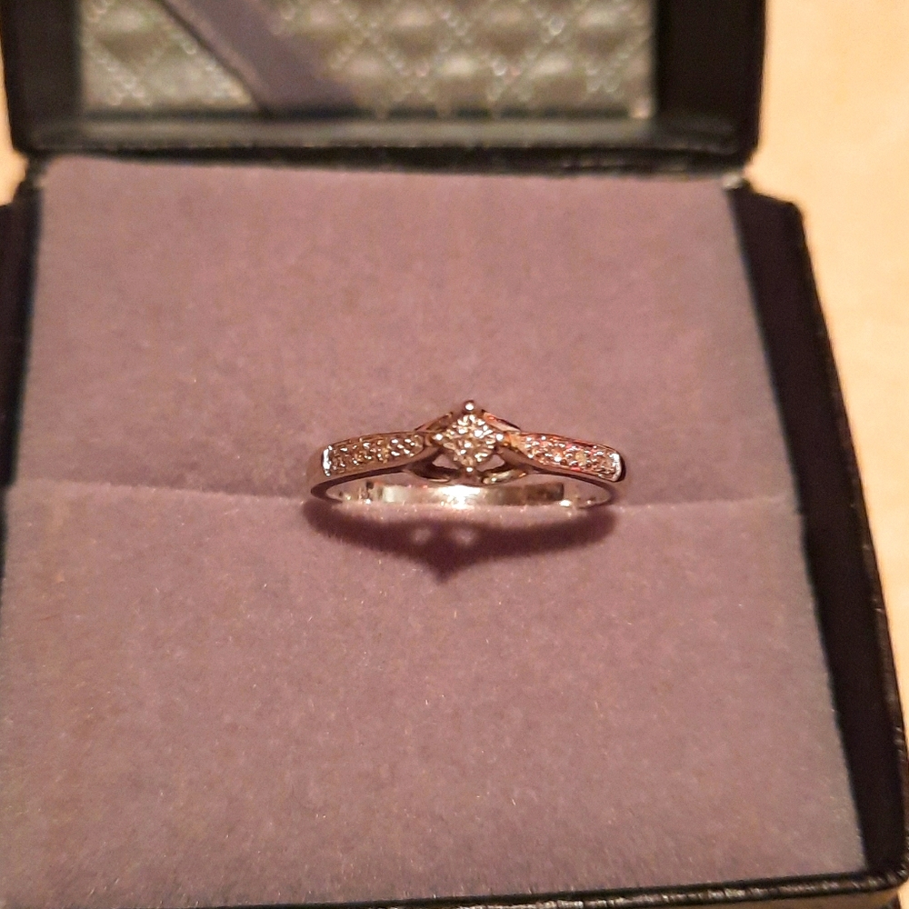 Dainty Platinum Ring